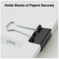 Universal Binder Clip, Silver, 12 / Box, UNV10200