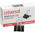 Universal Binder Clip, Silver, 12 / Box, UNV10200
