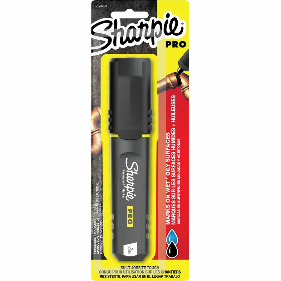 Sharpie PRO Permanent Markers, Black, Lanyard Loop, 1 / Pack, SAN2178493
