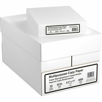 Special Buy DSE 8 Ream Multipurpose Copy Paper - 4000 Sheets, White, 8 1/2" x 11", 8 / Carton, SPZEC85118RM