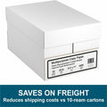 Special Buy DSE 8 Ream Multipurpose Copy Paper - 4000 Sheets, White, 8 1/2" x 11", 8 / Carton, SPZEC85118RM