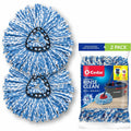 Freudenberg Household Products LP O-Cedar EasyWring Rinse Clean Mop Refill, Multi, 2 / Pack, FHP172092