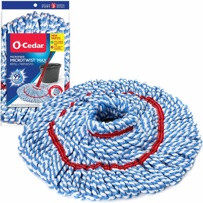 Freudenberg Household Products LP O-Cedar MicroTwist MAX Mop Refill, Multi, FHP170640