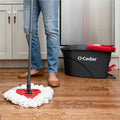 Freudenberg Household Products LP O-Cedar EasyWring Spin Mop Refill, White, 2 / Pack, FHP172385
