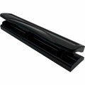 Business Source Nonadjustable 3-Hole Punch, Black, BSN65655
