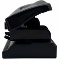 Business Source Nonadjustable 3-Hole Punch, Black, BSN65655