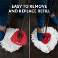 Freudenberg Household Products LP O-Cedar EasyWring Spin Mop Refill, Multi, FHP148474