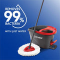 Freudenberg Household Products LP O-Cedar EasyWring Spin Mop & Bucket System, Gray, FHP148473