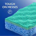 Freudenberg Household Products LP O-Cedar Scrunge Non-Scratch Scrub Sponge, Green, 2 / Pack, FHP169431