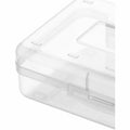 Business Source Carrying Case Pencil, Writing Utensils, Supplies - Clear, BSN49272