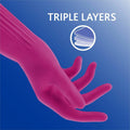 Freudenberg Household Products LP O-Cedar Playtex Living Gloves, Pink, 2 / Pair, FHP166118