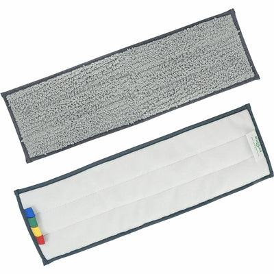 Unger Excella Cleaning Pads, Gray, 5 / Carton, UNGEF40MCT