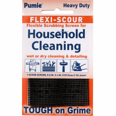 U.S. Pumice Flexi-Scour Scouring Screen, Gray, 1 Pack, UPMFLEX48