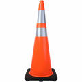 Tatco Slimline Traffic Cones, Orange, TCO25960
