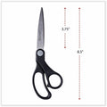 Universal Scissors, Black, UNV92010
