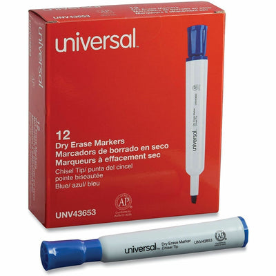 Universal Dry Erase Marker, 1 Dozen, UNV43653