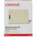 Universal 1/3 Tab Cut Letter Classification Folder, Manila, 50 / Box, UNV13420
