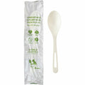 World Centric TPLA Wrapped Cutlery, Light Beige, 750 / Carton, WORSPPSI