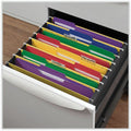 Universal 1/3 Tab Cut Letter Top Tab File Folder, Assorted, 100 / Box, UNV16166