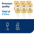 Essity Hygiene and Health AB TORK Hair and Body Wash S4, Clean Scent, 6 x 1L, White, 6 / Case, TRK400033