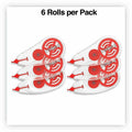 Universal Correction Tape, 6 / Box, UNV75606