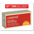Universal Standard Self-Stick Pads, Yellow, 1 Pack, UNV35668