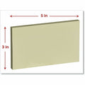 Universal Standard Self-Stick Pads, Yellow, 1 Pack, UNV35692
