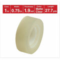 Universal Invisible Tape, 1" Core, 0.75" x 83.33 ft, Clear, 6/Pack, UNV83410