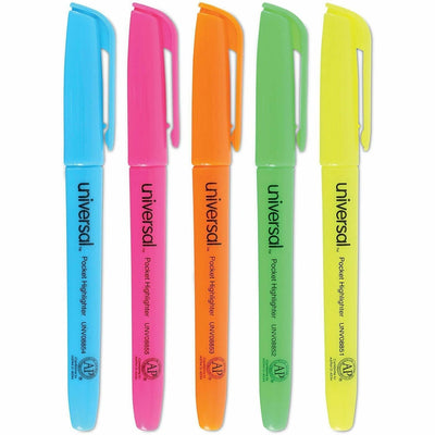 Universal Highlighter, 5 / Set, UNV08850
