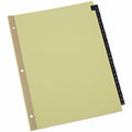 Universal Index Divider, Buff, 25 / Set, UNV20821