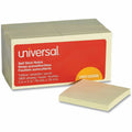 Universal Standard Self-Stick Pads, Yellow, 1 Pack, UNV35688