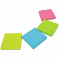 Universal Standard Self-Stick Pads, Neon Green, 1 Pack, UNV35612