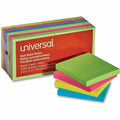 Universal Standard Self-Stick Pads, Neon Green, 1 Pack, UNV35612