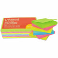 Universal Standard Self-Stick Pads, Neon Green, 1 Pack, UNV35612