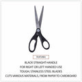 Universal Scissors, Black, UNV92008