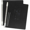 ACCO 14-7/8"x11" Presstex Hanging Data Binder, Black, ACC54071