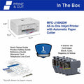 Brother MFC-J1800DW Wireless Inkjet Multifunction Printer - Color, BRTMFCJ1800DW