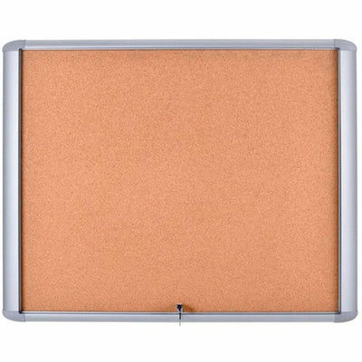 Bi-silque S.A MasterVision Water-Resistant Enclosed Corkboard, BVCVT340601760