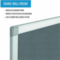 Bi-silque S.A MasterVision Ayda Fabric Bulletin Board, BVCFA02429214