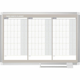 Bi-silque S.A MasterVision 3-Month Calendar Board, BVCGA03204830