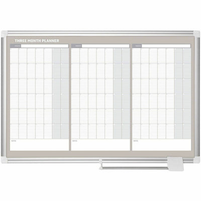 Bi-silque S.A MasterVision 3-Month Calendar Board, BVCGA03204830