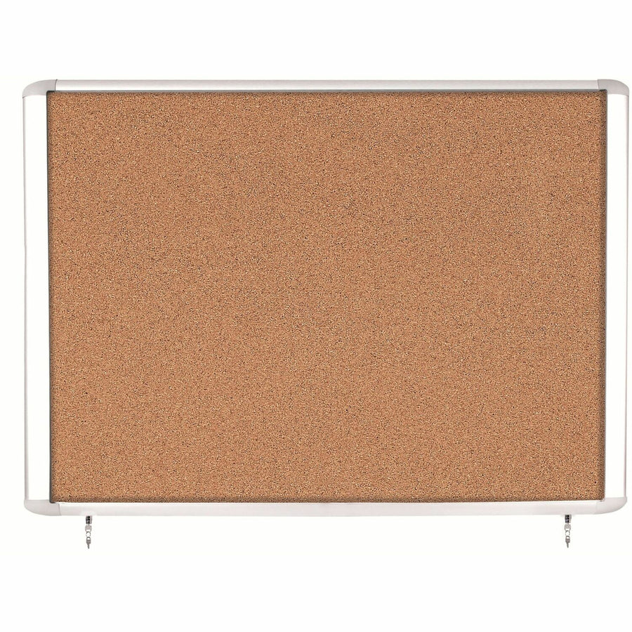 MasterVision Water-Resistant Enclosed Corkboard, BVCVT380601760