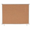Bi-silque S.A MasterVision Water-Resistant Enclosed Corkboard, BVCVT380601760