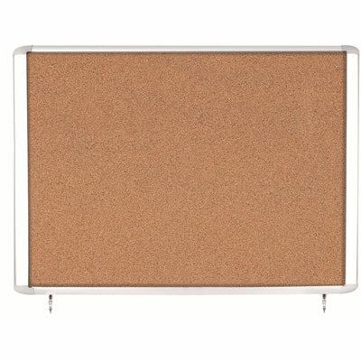 Bi-silque S.A MasterVision Water-Resistant Enclosed Corkboard, BVCVT380601760