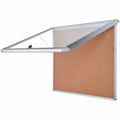 Bi-silque S.A MasterVision Water-Resistant Enclosed Corkboard, BVCVT380601760
