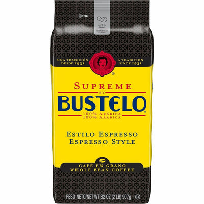 J.M. Smucker Supreme by Bustelo Whole Bean Espresso WB Coffee, FOL21892