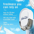 Procter & Gamble Febreze Plug Linen/Sky Oil Refill, Blue, PGC68235