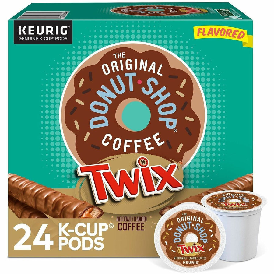 The Original Donut Shop® Twix Coffee K-Cups, 4 / Carton, GMT9694