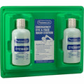 First Aid Only Twin-Bottle Eyewash Station, Clear, FAO24300