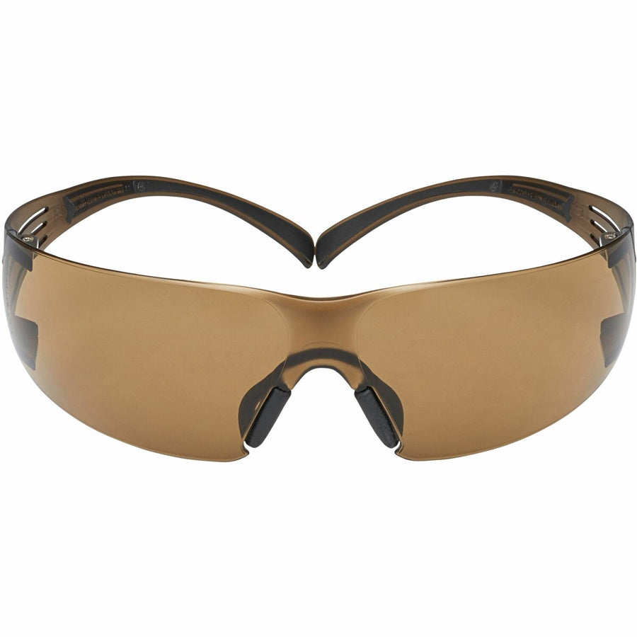 3M SecureFit Protective Eyewear, Polycarbonate, Adjustable Temple, MMMSF405SGAFB